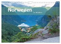 Vorderes Coverbild Norwegen in Bildern (Wandkalender 2025 DIN A4 quer), CALVENDO Monatskalender
