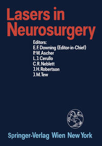 Vorderes Coverbild Lasers in Neurosurgery