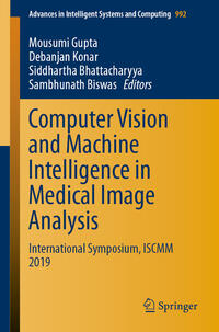 Vorderes Coverbild Computer Vision and Machine Intelligence in Medical Image Analysis