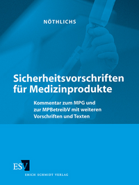 Vorderes Coverbild Sicherheitsvorschriften für Medizinprodukte - Einzelbezug