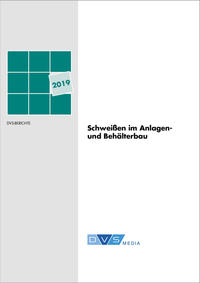 Vorderes Coverbild Schweißen im Behälter- u. Anlagenbau 2019
