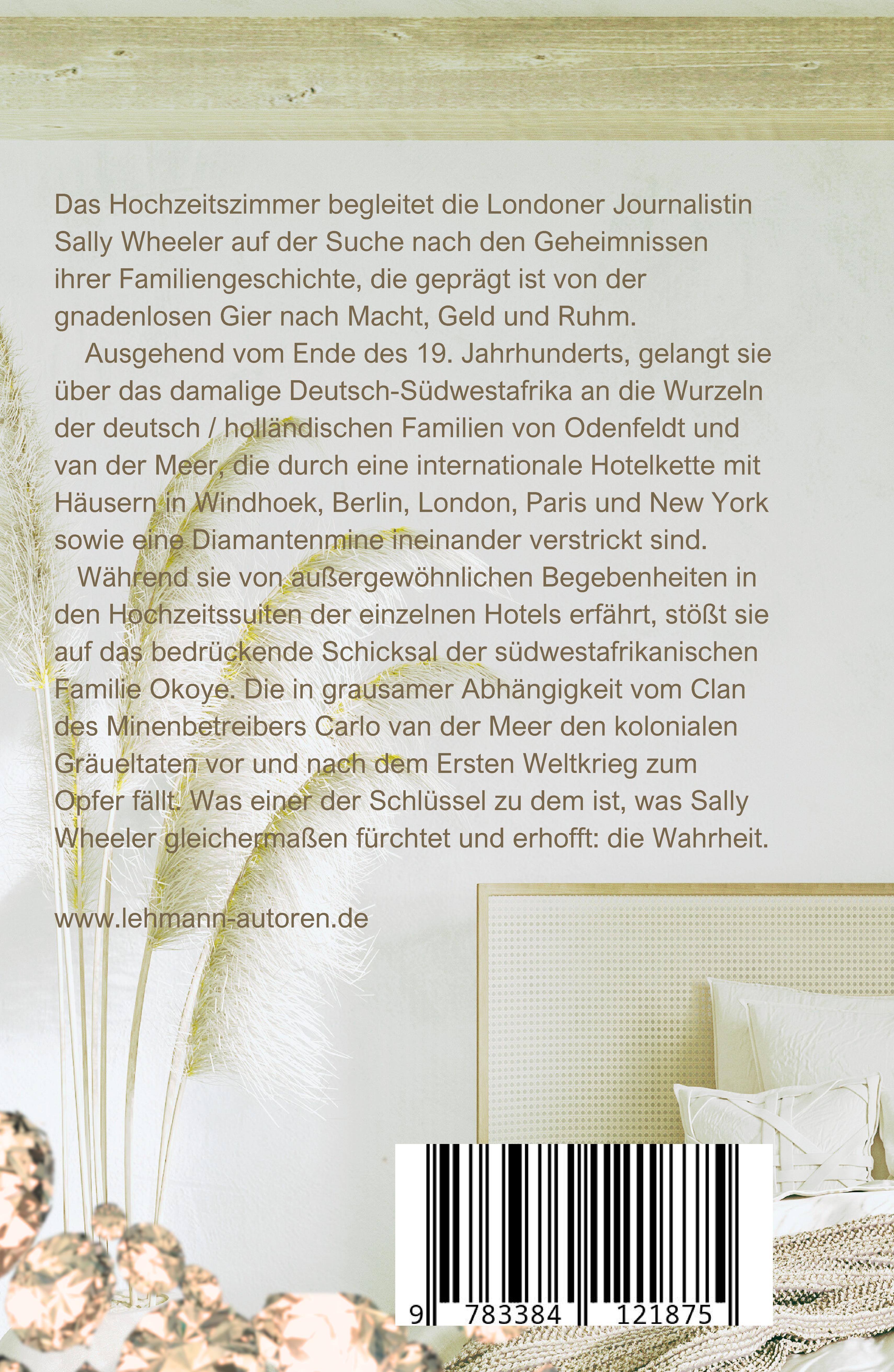 Rückseitencover Das Hochzeitszimmer