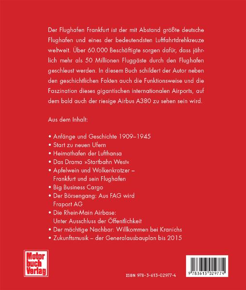 Rückseitencover Flughafen Frankfurt