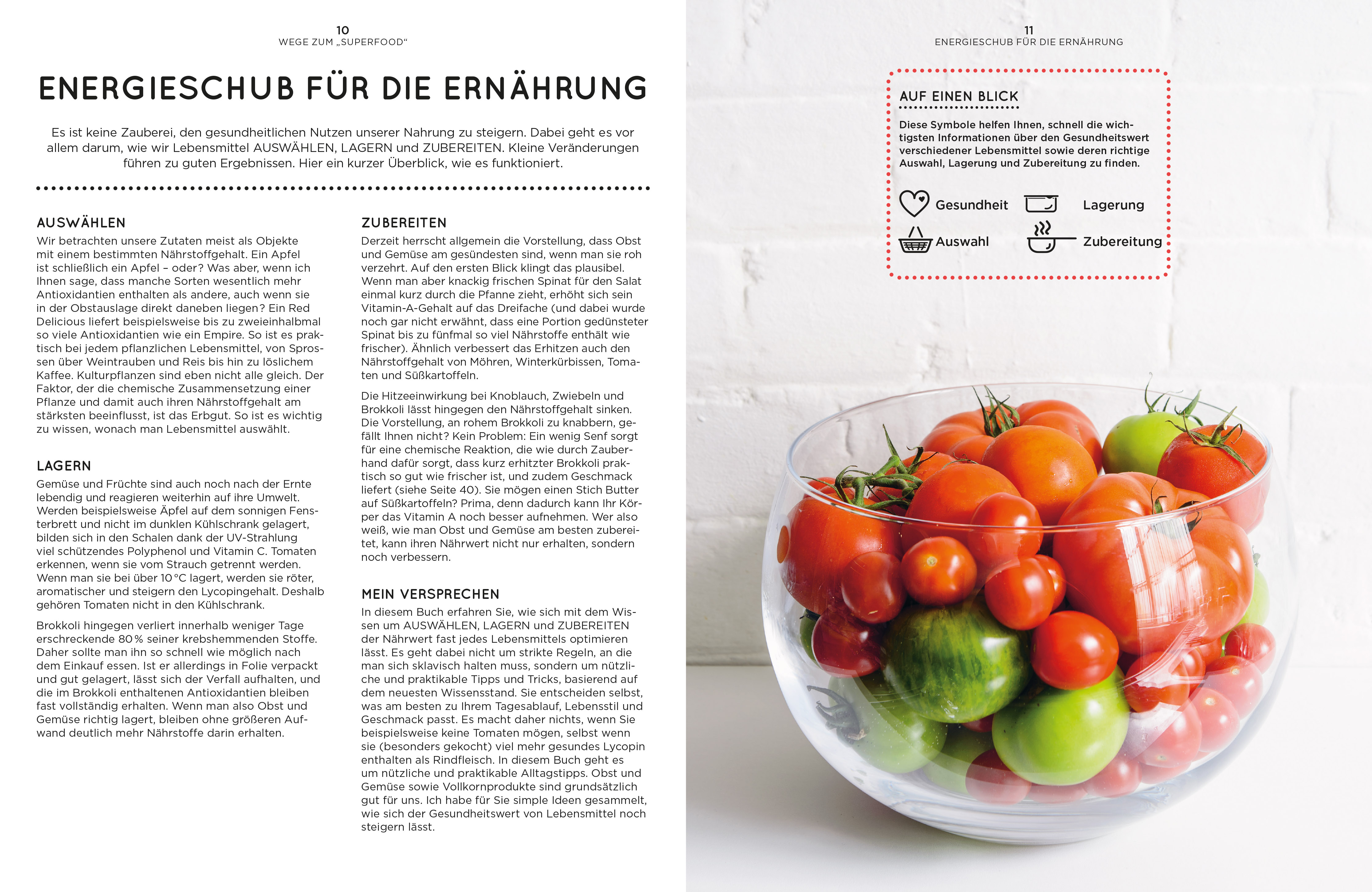 Beispielinhalt (Bild) How to eat better