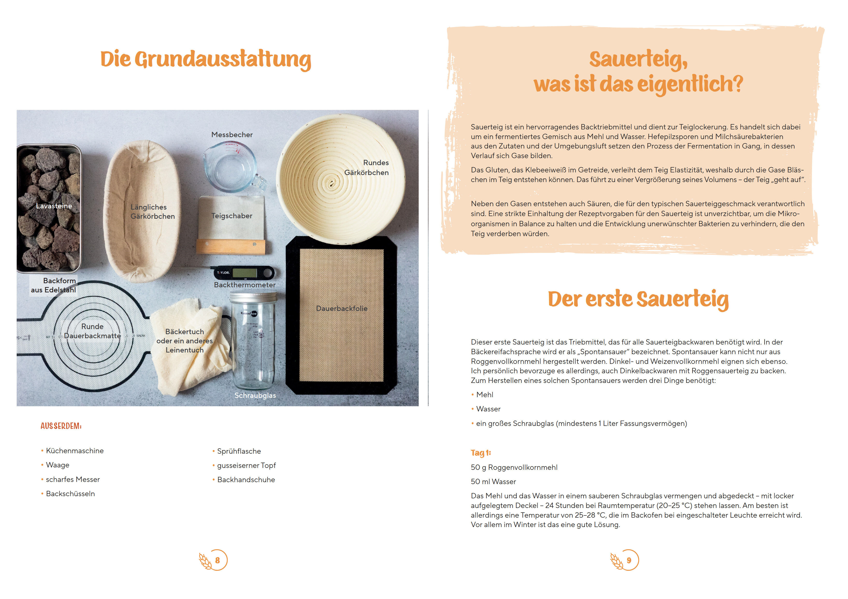 Beispielinhalt (Bild) Sauerteig für Anfänger - Mit Tipps und Tricks zum perfekten Brot