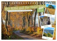 Vorderes Coverbild Die Eifel und das Hohe Venn (Tischkalender 2025 DIN A5 quer), CALVENDO Monatskalender