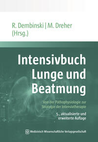 Vorderes Coverbild (hohe Qualität) Intensivbuch Lunge und Beatmung