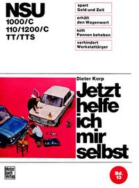 Vorderes Coverbild NSU 1000/C / 110/1200/C / TT/TTS