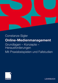Vorderes Coverbild Online-Medienmanagement