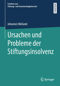 Vorderes Coverbild Ursachen und Probleme der Stiftungsinsolvenz