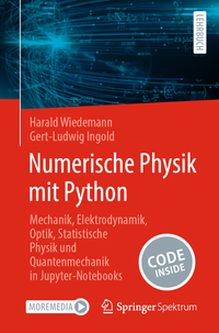 Vorderes Coverbild Numerische Physik mit Python