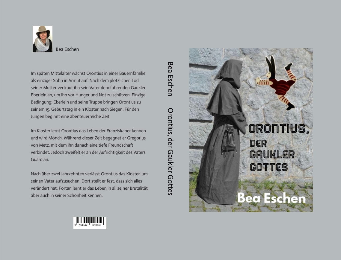 Gesamtes Coverbild Orontius, der Gaukler Gottes