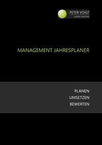 Vorderes Coverbild Management Jahresplaner