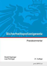 Vorderes Coverbild Sicherheitspolizeigesetz