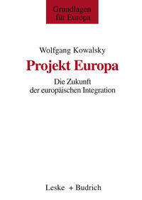 Vorderes Coverbild Projekt Europa