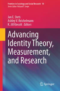 Vorderes Coverbild Advancing Identity Theory, Measurement, and Research