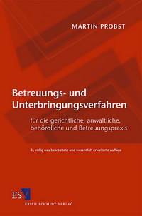 Vorderes Coverbild Betreuungs- und Unterbringungsverfahren