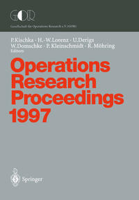 Vorderes Coverbild Operations Research Proceedings 1997