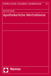 Vorderes Coverbild Apothekerliche Wertreklame