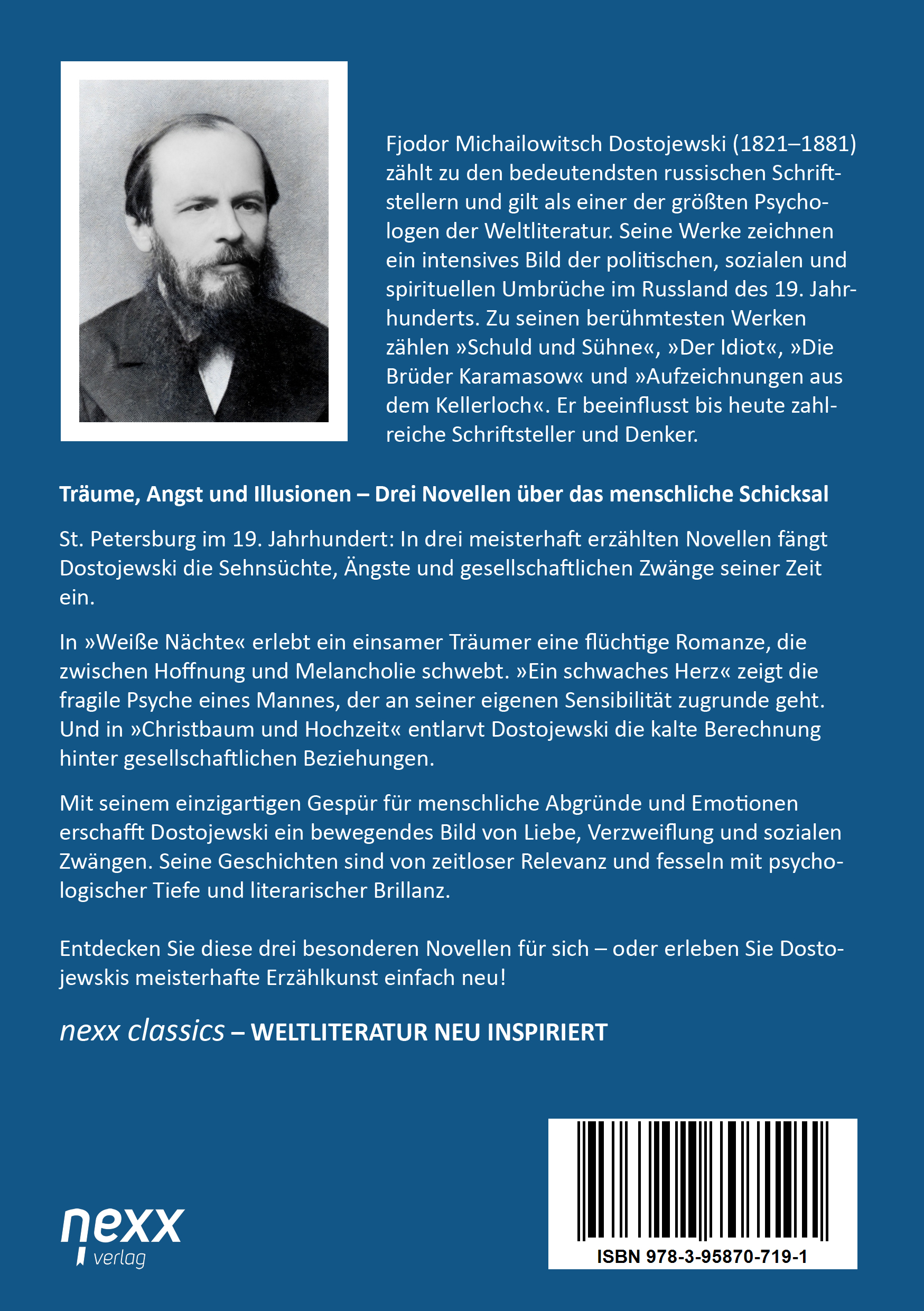 Rückseitencover Drei Novellen