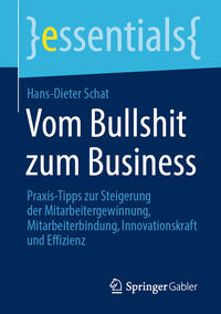 Vorderes Coverbild Vom Bullshit zum Business