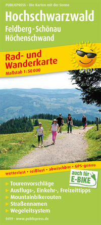 Vorderes Coverbild Hochschwarzwald, Feldberg - Schönau - Höchenschwand