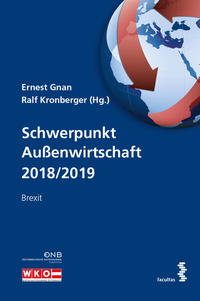Vorderes Coverbild Schwerpunkt Außenwirtschaft 2018/2019