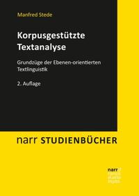 Vorderes Coverbild Korpusgestützte Textanalyse