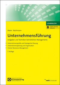 Vorderes Coverbild Unternehmensführung