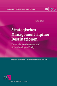 Vorderes Coverbild Strategisches Management alpiner Destinationen