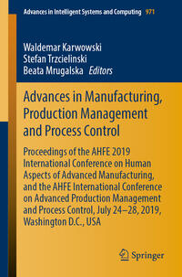 Vorderes Coverbild Advances in Manufacturing, Production Management and Process Control