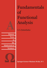 Vorderes Coverbild Fundamentals of Functional Analysis
