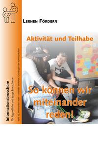 Vorderes Coverbild Aktivität und Teilhabe - Miteinander reden - einander verstehen