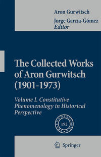 Vorderes Coverbild The Collected Works of Aron Gurwitsch (1901-1973)