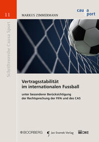 Vorderes Coverbild Vertragsstabilität im internationalen Fussball