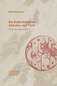 Vorderes Coverbild Die Äußerlichkeiten sind also vom Tisch