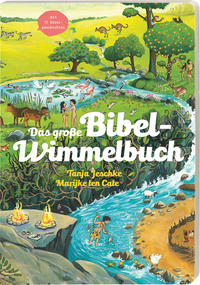Vorderes Coverbild Das große Bibel-Wimmelbuch. Mit Kindern die Bibel entdecken: 75 Szenen und Ereignisse aus dem Alten und Neuen Testament, von Adam und Eva bis zur Jesus-Geschichte. Wimmel-Bilderbuch ab 3 Jahren