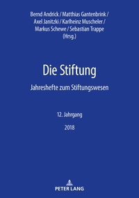 Vorderes Coverbild Die Stiftung