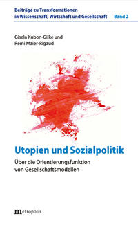 Vorderes Coverbild Utopien und Sozialpolitik
