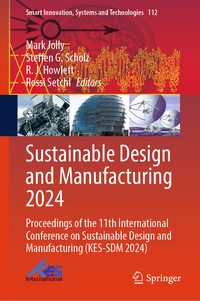 Vorderes Coverbild Sustainable Design and Manufacturing 2024