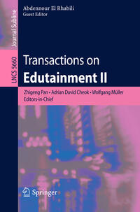 Vorderes Coverbild Transactions on Edutainment II