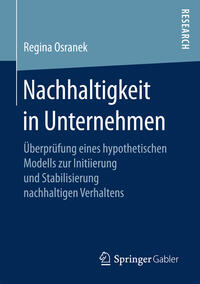 Vorderes Coverbild Nachhaltigkeit in Unternehmen