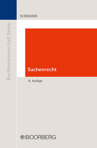 Vorderes Coverbild Sachenrecht