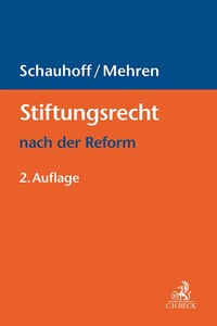 Vorderes Coverbild Stiftungsrecht nach der Reform