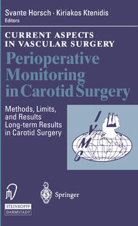 Vorderes Coverbild Perioperative Monitoring in Carotid Surgery