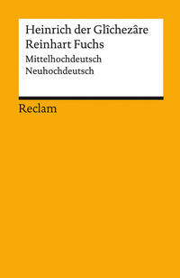 Vorderes Coverbild Reinhart Fuchs. Mittelhochdeutsch/Neuhochdeutsch