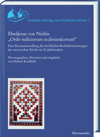 Vorderes Coverbild Ebedjesus von Nisibis „Ordo iudiciorum ecclesiasticorum“