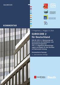 Vorderes Coverbild Eurocode 2 für Deutschland - Buch mit E-Book