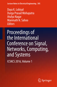 Vorderes Coverbild Proceedings of the International Conference on Signal, Networks, Computing, and Systems