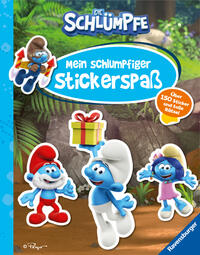 Vorderes Coverbild Die Schlümpfe - Mein schlumpfiger Stickerspaß